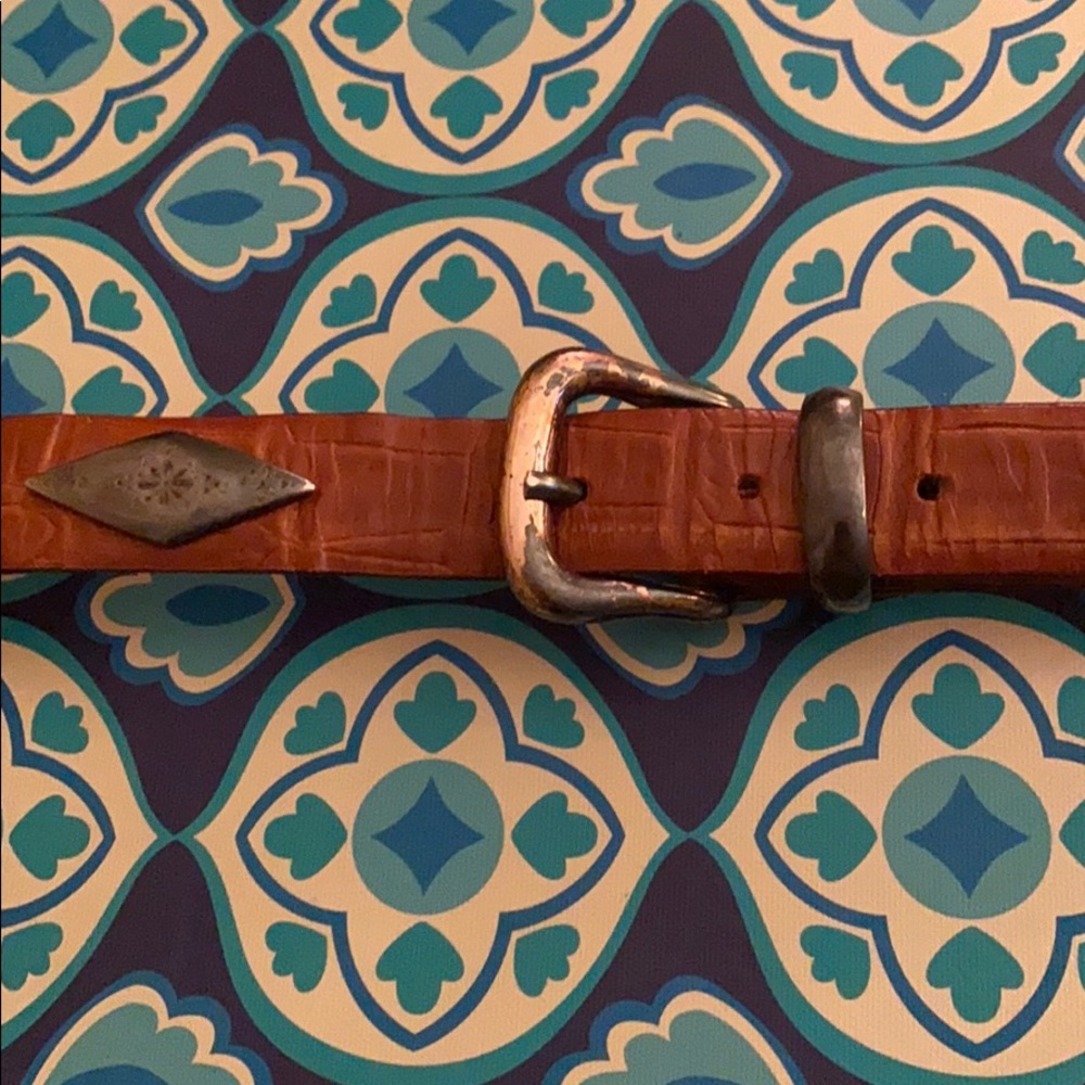 Vintage leather belt